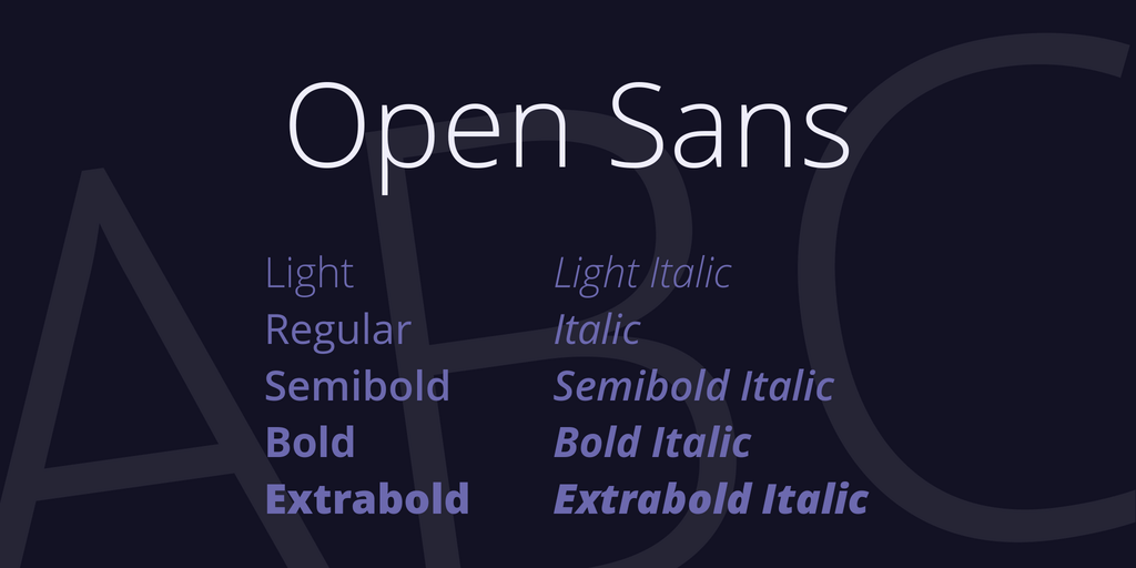 Download Open Sans Font For Android